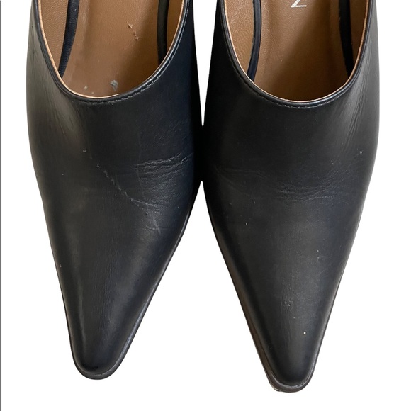 CALLIPYGIAN Opening Ceremony Leather Mule In Black - Picture 11 of 14